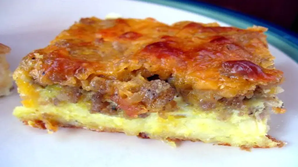 egg casserole without bread
