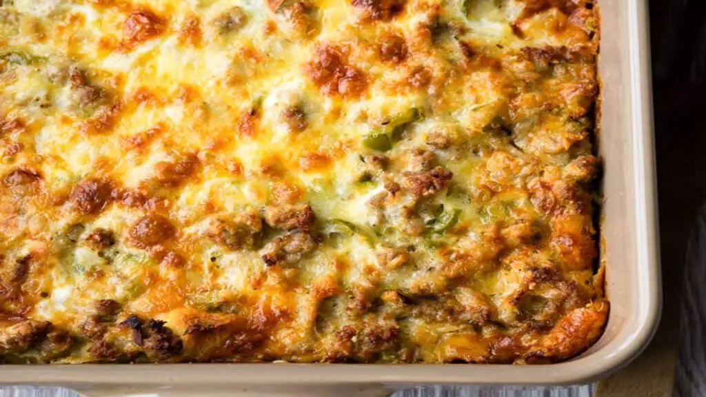 egg casserole without bread