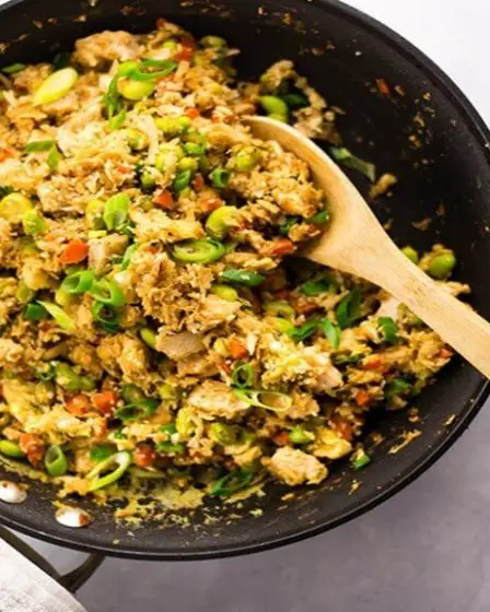 cauliflower fried rice keto