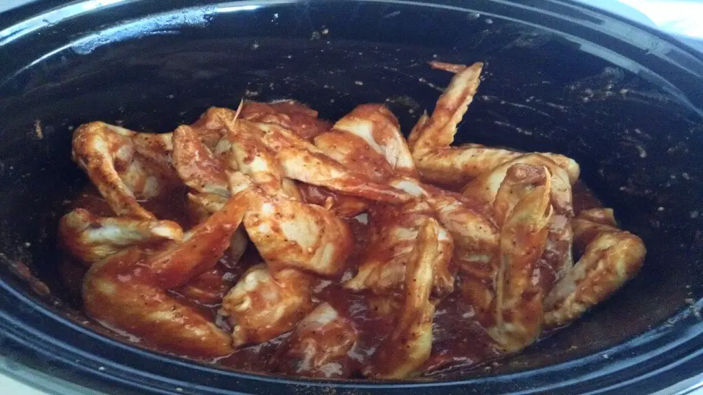 crockpot bbq chicken wings
