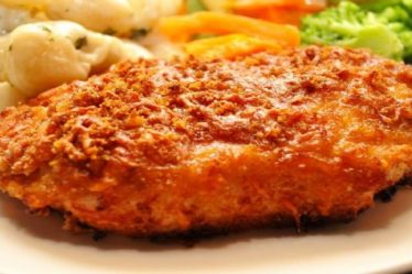 breaded baked pork chops