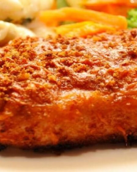 breaded baked pork chops