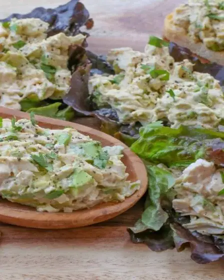 avocado chicken salad