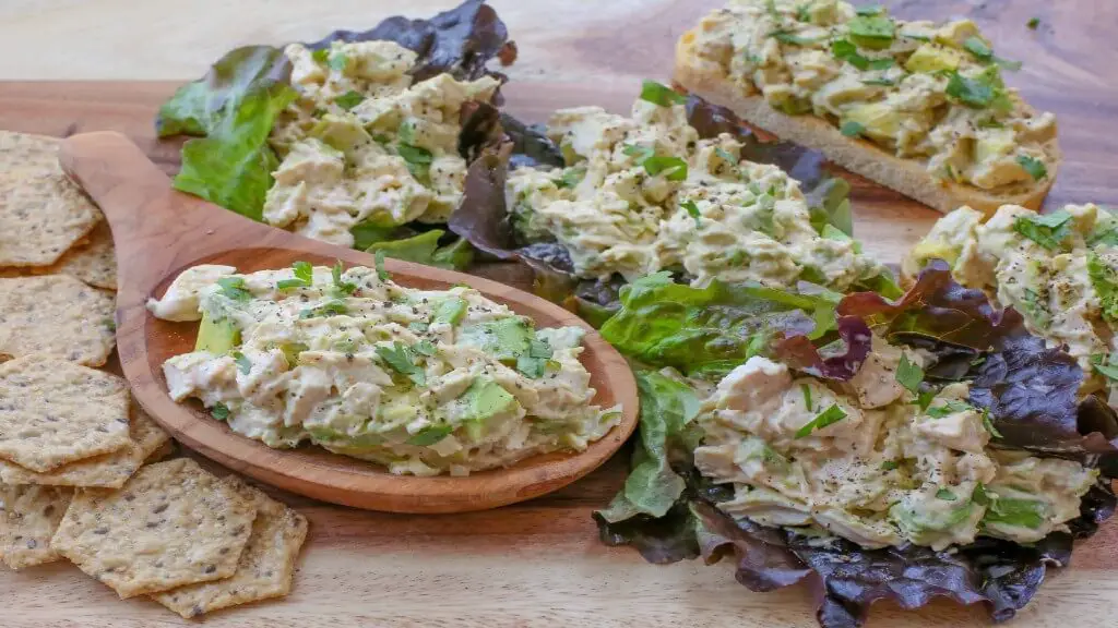 avocado chicken salad