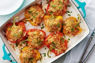 chicken stuffed peppers